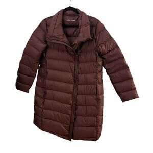 Cole Haan Down Puffer Jacket Woman’s L Outdoorsy Gorpcore lightweight cozy Warm